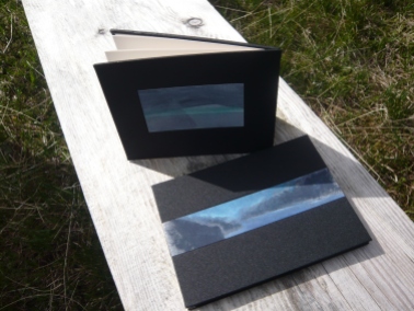 I went to North Uist and was taught how to make folded books by Corrina Krause, bookbinder. 2013